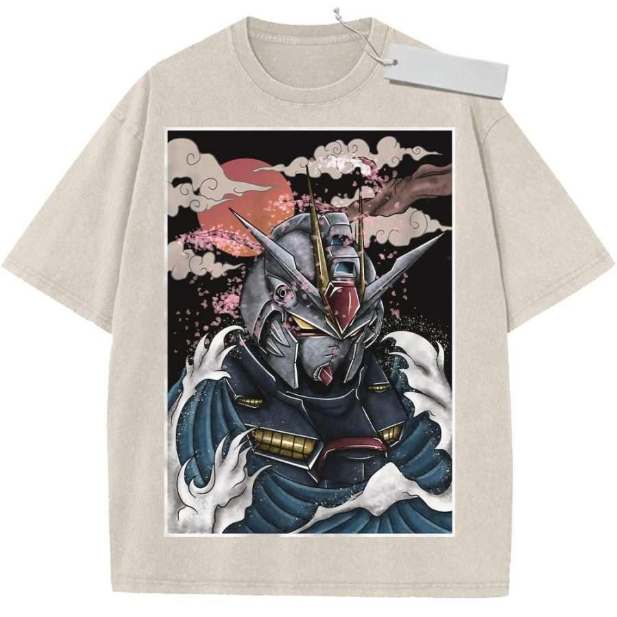 Летняя мужская черная стираная футболка Mobile Suit Gundam Японский стиль волны RX Высококачественная ткань для повседневной носки M
Летняя мужская черная стираная футболка Mobile Suit Gundam Японский стиль волны RX Высококачественная ткань для повседневной носки M