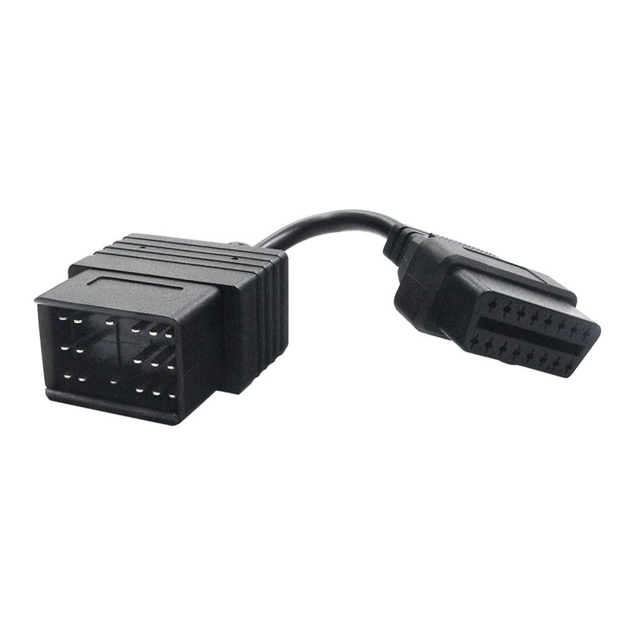New The cable has two connectors:one is for Toyota 17 Pin connector,another is 16 Pin OBD OBDII connector.
New The cable has two connectors:one is for Toyota 17 Pin connector,another is 16 Pin OBD OBDII connector.