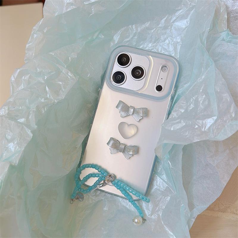 3D Heart Bowknot Phone Case for iPhone 17/16 Pro Max/15/14 - Fresh & Cute Design Apple 15 Pro Max
3D Heart Bowknot Phone Case for iPhone 17/16 Pro Max/15/14 - Fresh & Cute Design Apple 15 Pro Max