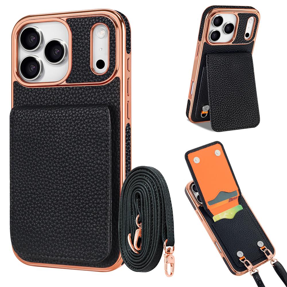 Faux Leather Wallet Phone Case for iPhone - Protective Card Holder Kickstand Crossbody Strap Compatible with iPhone 17/16/15/14 iPhone17 чорний
Faux Leather Wallet Phone Case for iPhone - Protective Card Holder Kickstand Crossbody Strap Compatible with iPhone 17/16/15/14 iPhone17 чорний