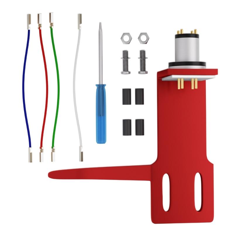 Universal Replacement Tonearm Leads Header Wire For Turntable Cartridge Leads Wire High Conductivity Metal червоний
Universal Replacement Tonearm Leads Header Wire For Turntable Cartridge Leads Wire High Conductivity Metal червоний