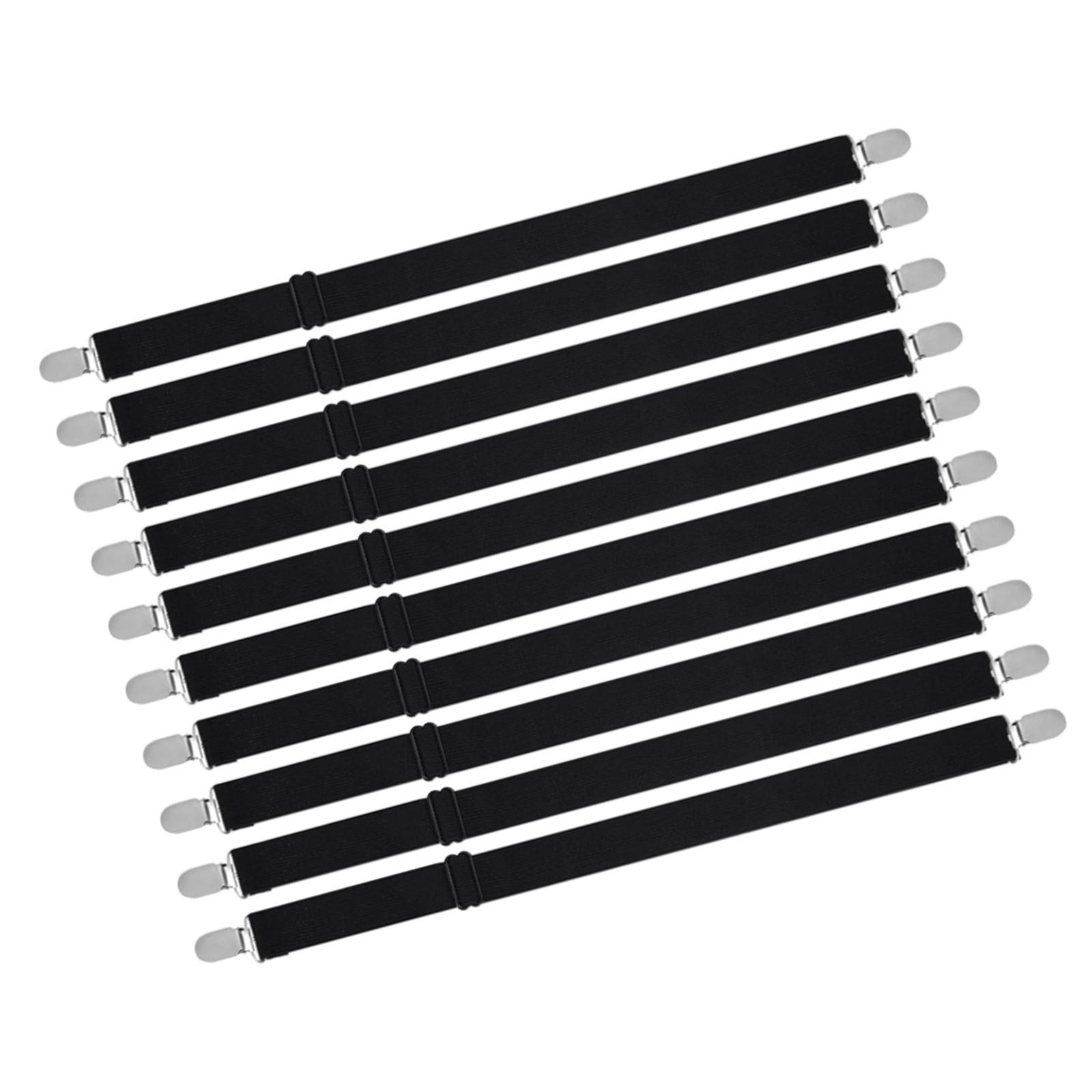 10Pcs Elastic Bed Sheet Strip Fastener Adjustable Mattress Cover Blankets Holder Adjustable Elastic Binding Bands
10Pcs Elastic Bed Sheet Strip Fastener Adjustable Mattress Cover Blankets Holder Adjustable Elastic Binding Bands