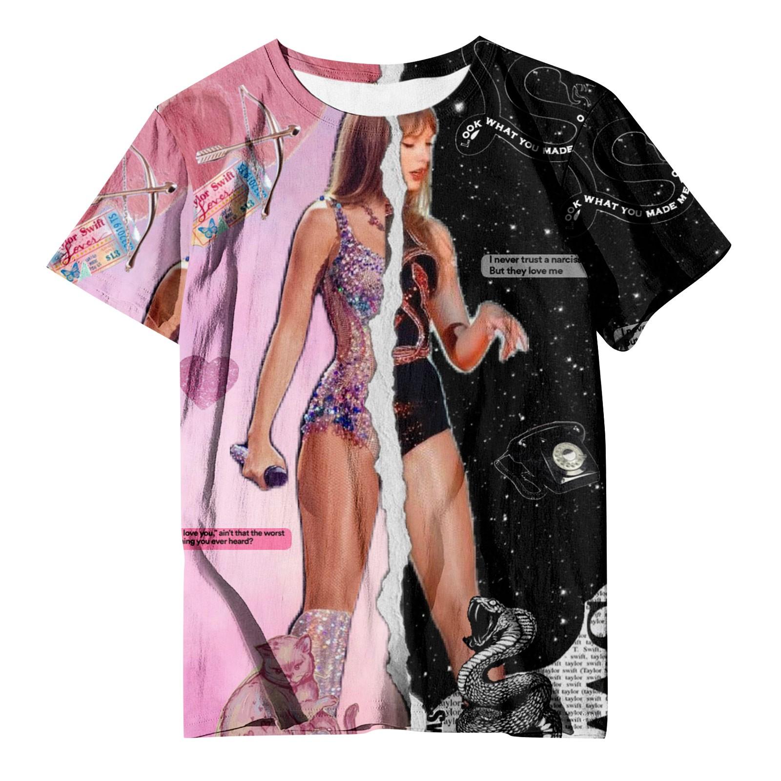 Women s Summer Casual Round Neck Short Sleeve T-shirt Print Top M
Women s Summer Casual Round Neck Short Sleeve T-shirt Print Top M