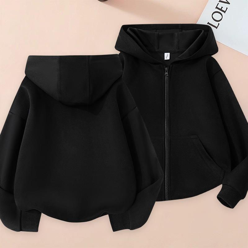 Модний спортивний кардиган з капюшоном для хлопчиків 2025 - Однотонний осінній дитячий одяг 140 cm
Модний спортивний кардиган з капюшоном для хлопчиків 2025 - Однотонний осінній дитячий одяг 140 cm