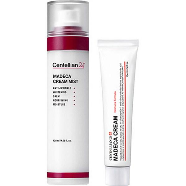 Centellian24 Madeca Cream Mist 120ml + Cream Intensive Formula 15ml Set, 1 set
Centellian24 Madeca Cream Mist 120ml + Cream Intensive Formula 15ml Set, 1 set