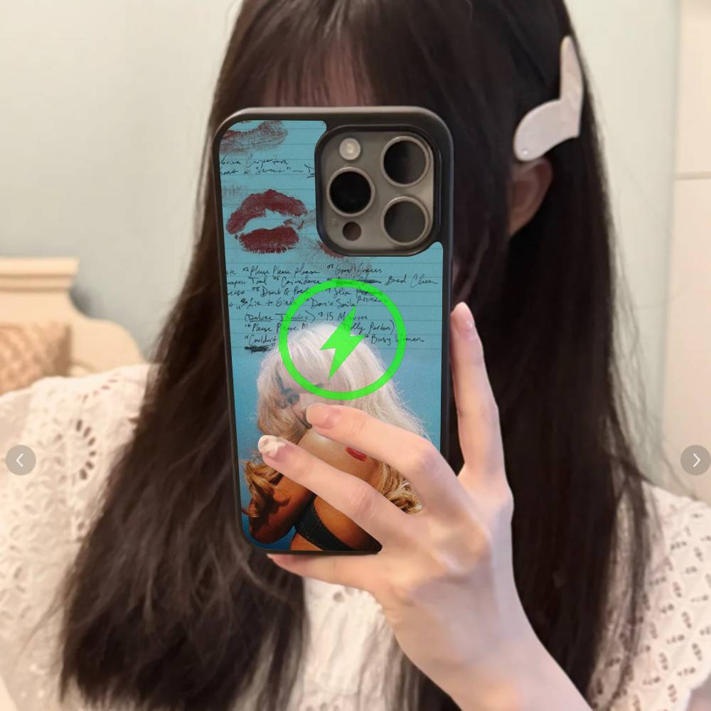 Singer S-Sabrina Carpenter Phone Cover For iPhone 17 16 15 14 13 12 11 Pro Max Mini For Magsafe Magnetic Wireless Charge iPhone 16pro max
Singer S-Sabrina Carpenter Phone Cover For iPhone 17 16 15 14 13 12 11 Pro Max Mini For Magsafe Magnetic Wireless Charge iPhone 16pro max