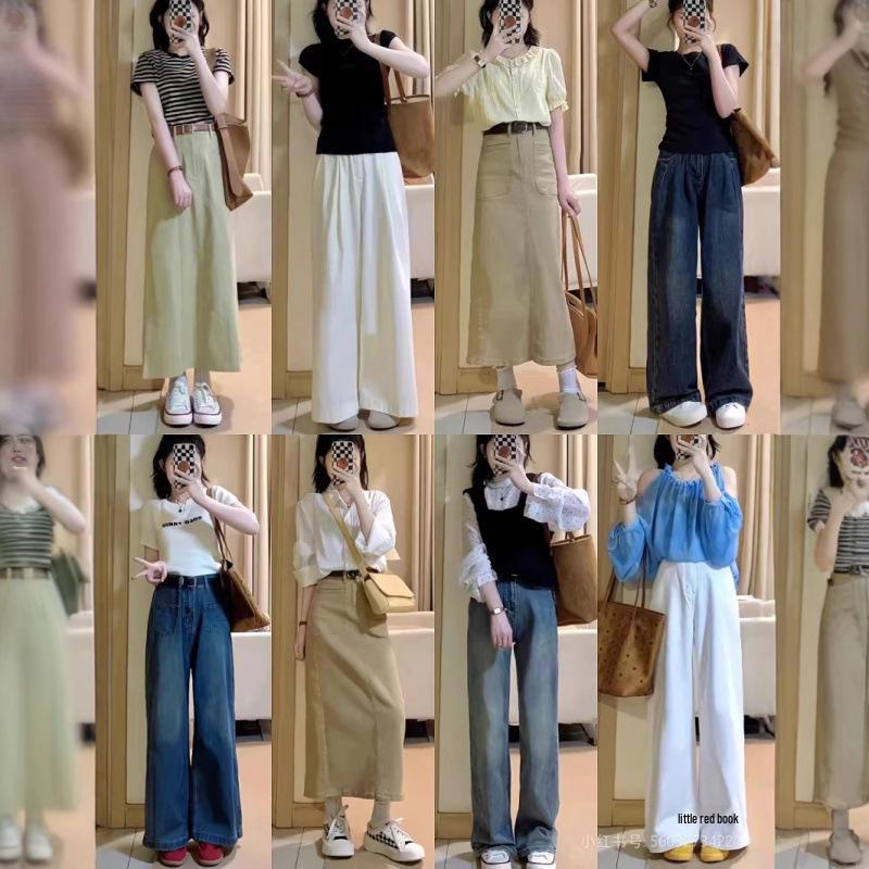 High-Waisted Wide-Leg Jeans for Petite Women, Loose Fit, Embossed, Straight-Leg, Spring/Autumn 2025 Collection. Various Sizes
High-Waisted Wide-Leg Jeans for Petite Women, Loose Fit, Embossed, Straight-Leg, Spring/Autumn 2025 Collection. Various Sizes