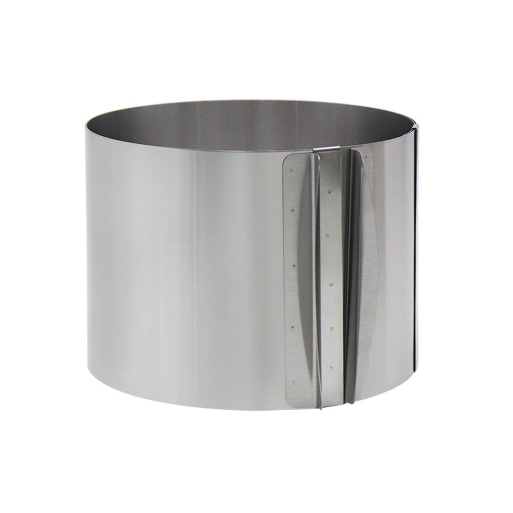 Telescopic Mousse Ring Baking Cake 6-12 Inch Adjustable Mould Tools Stainless Steel Round Bakeware Self-Assembly Pastry height/10cm
Telescopic Mousse Ring Baking Cake 6-12 Inch Adjustable Mould Tools Stainless Steel Round Bakeware Self-Assembly Pastry height/10cm