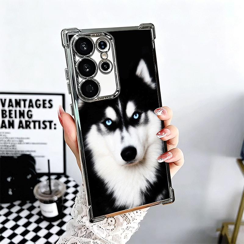 Alaskan Husky Cute Dogs Plating Phone Case For Samsung Galaxy S24 S25 FE S26 Edge S23 Ultra S22 S21 Plus S20 Anti-Fall Airabag C Samsung S22 Ultra
Alaskan Husky Cute Dogs Plating Phone Case For Samsung Galaxy S24 S25 FE S26 Edge S23 Ultra S22 S21 Plus S20 Anti-Fall Airabag C Samsung S22 Ultra