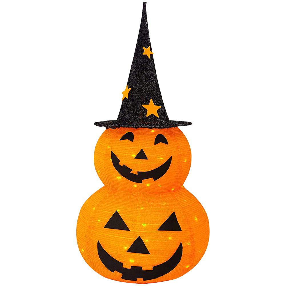 3FT Halloween Jack-o-Lantern Pumpkin Lights Battery Operated Novelty Lights with Star Hat for Indoor Outdoor Yard Holiday Decor
3FT Halloween Jack-o-Lantern Pumpkin Lights Battery Operated Novelty Lights with Star Hat for Indoor Outdoor Yard Holiday Decor