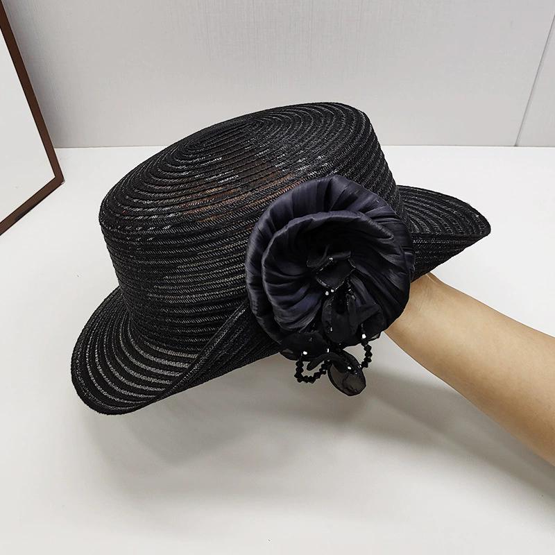 202504-2508634 Breathable ins chic summer pp grass fold brim Crystal wrinkled flower fedoras cap women panama jazz hat head size 57cm чорний
202504-2508634 Breathable ins chic summer pp grass fold brim Crystal wrinkled flower fedoras cap women panama jazz hat head size 57cm чорний