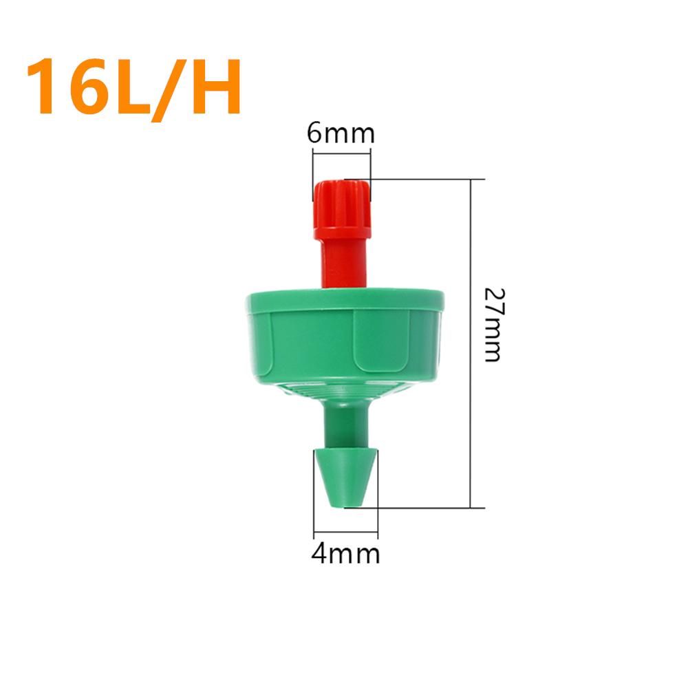 200Pcs Pressure Compensated Drippers 2/4/8/12/16 L/H Garden Greenhouse Drip Irrigation System 6mm Flat Interface Micro-Sprinkler
200Pcs Pressure Compensated Drippers 2/4/8/12/16 L/H Garden Greenhouse Drip Irrigation System 6mm Flat Interface Micro-Sprinkler