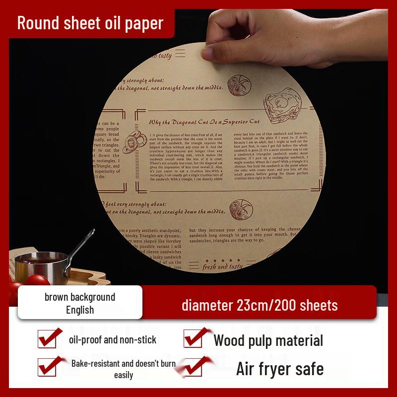 OIMG Air Fryer Disposable Paper Liners
OIMG Air Fryer Disposable Paper Liners