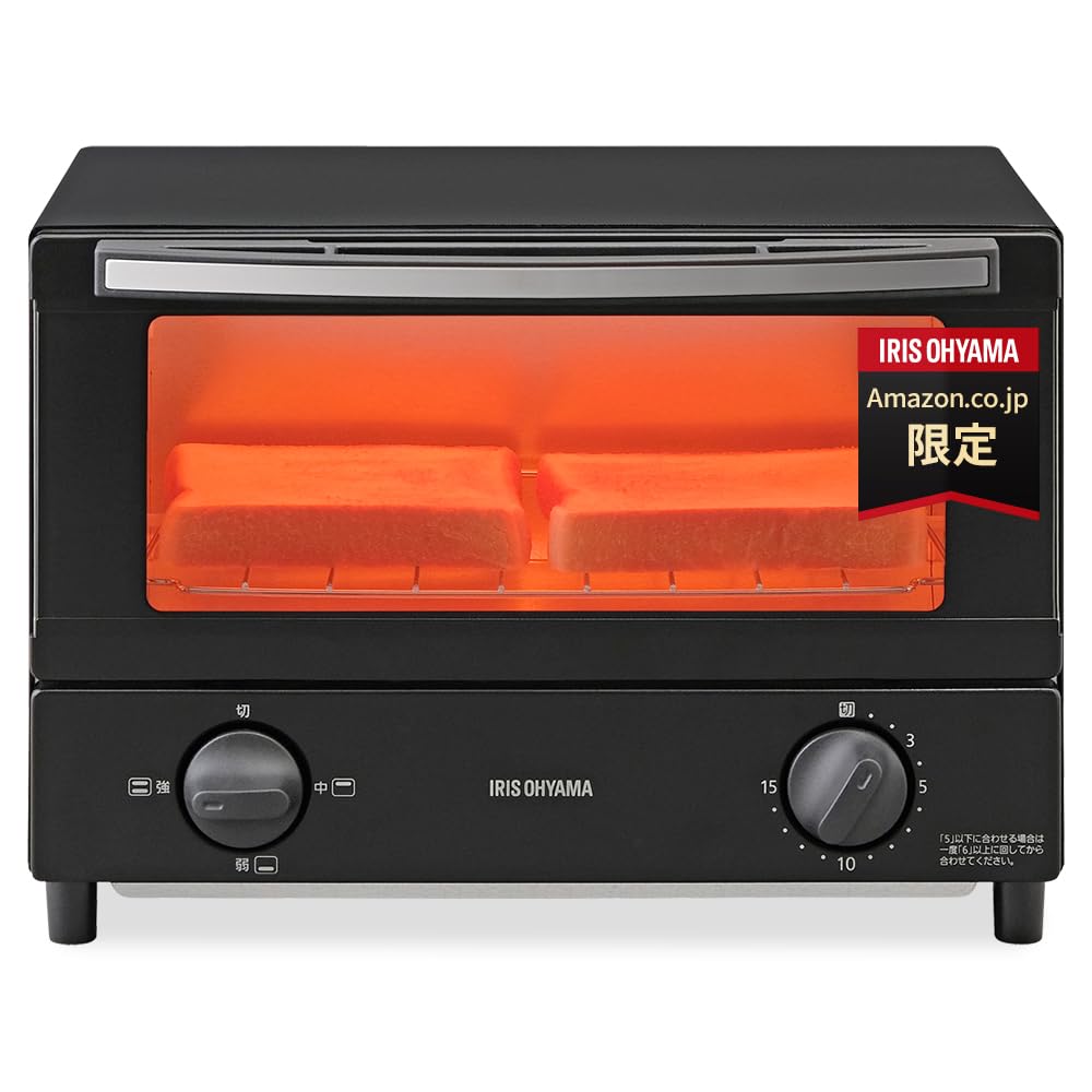 Iris Ohyama Toaster Oven Toaster 2 Pieces Temperature Adjustment 3 Levels Tray Included 1000W Black ZOT-012-B
Iris Ohyama Toaster Oven Toaster 2 Pieces Temperature Adjustment 3 Levels Tray Included 1000W Black ZOT-012-B