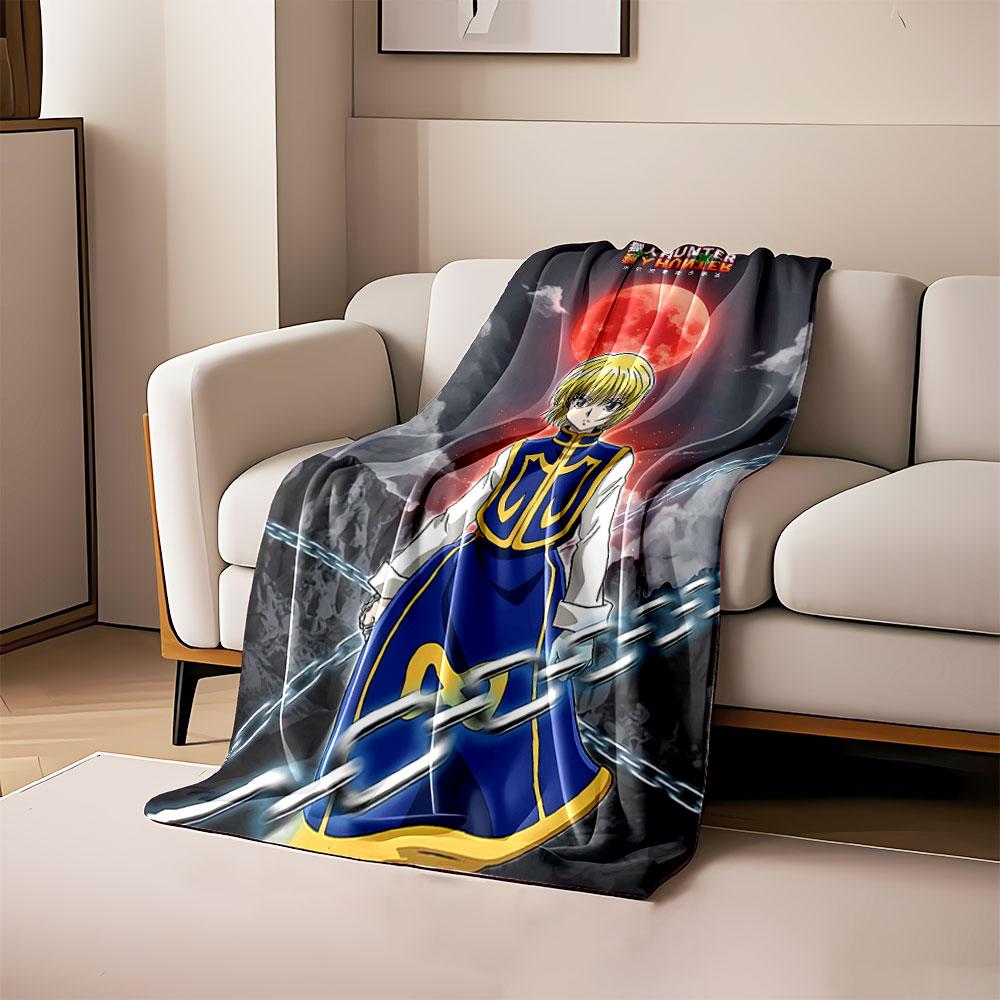 A figure in a blue-golden outfit stands before a red moon, holding chains. for all seasons blanket lunch break throw gift 80cm x 120cm
A figure in a blue-golden outfit stands before a red moon, holding chains. for all seasons blanket lunch break throw gift 80cm x 120cm