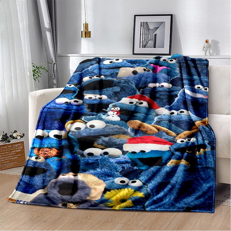 SSesame Street TV Cute Cartoon Flannel Blanket Soft Warm Throw Blanket for Bedroom Living Room Bed Travel Camping Picnic Gift 75x100cm
SSesame Street TV Cute Cartoon Flannel Blanket Soft Warm Throw Blanket for Bedroom Living Room Bed Travel Camping Picnic Gift 75x100cm