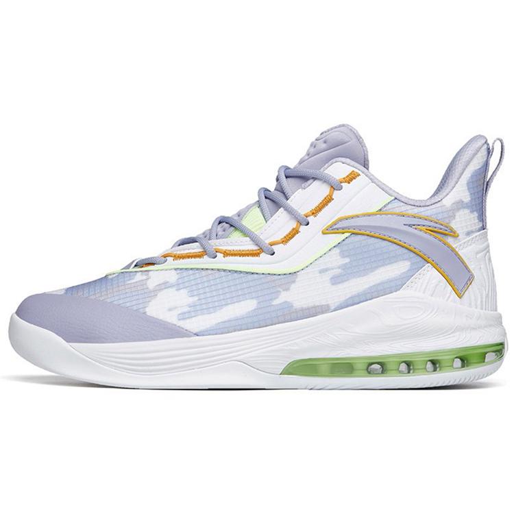 new Anta The Shield 2 Wear Resistant Mid Top Basketball Shoes Men s Purple White Yellow 44.5
new Anta The Shield 2 Wear Resistant Mid Top Basketball Shoes Men s Purple White Yellow 44.5
