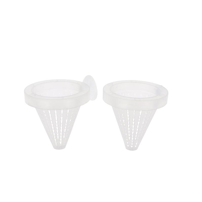 2Pcs Plastic Conical Cup Basket Feeder Fish Feeding Aquarium Feeder With Suctions For Aquarium Nematode Live Blood Worms білий
2Pcs Plastic Conical Cup Basket Feeder Fish Feeding Aquarium Feeder With Suctions For Aquarium Nematode Live Blood Worms білий