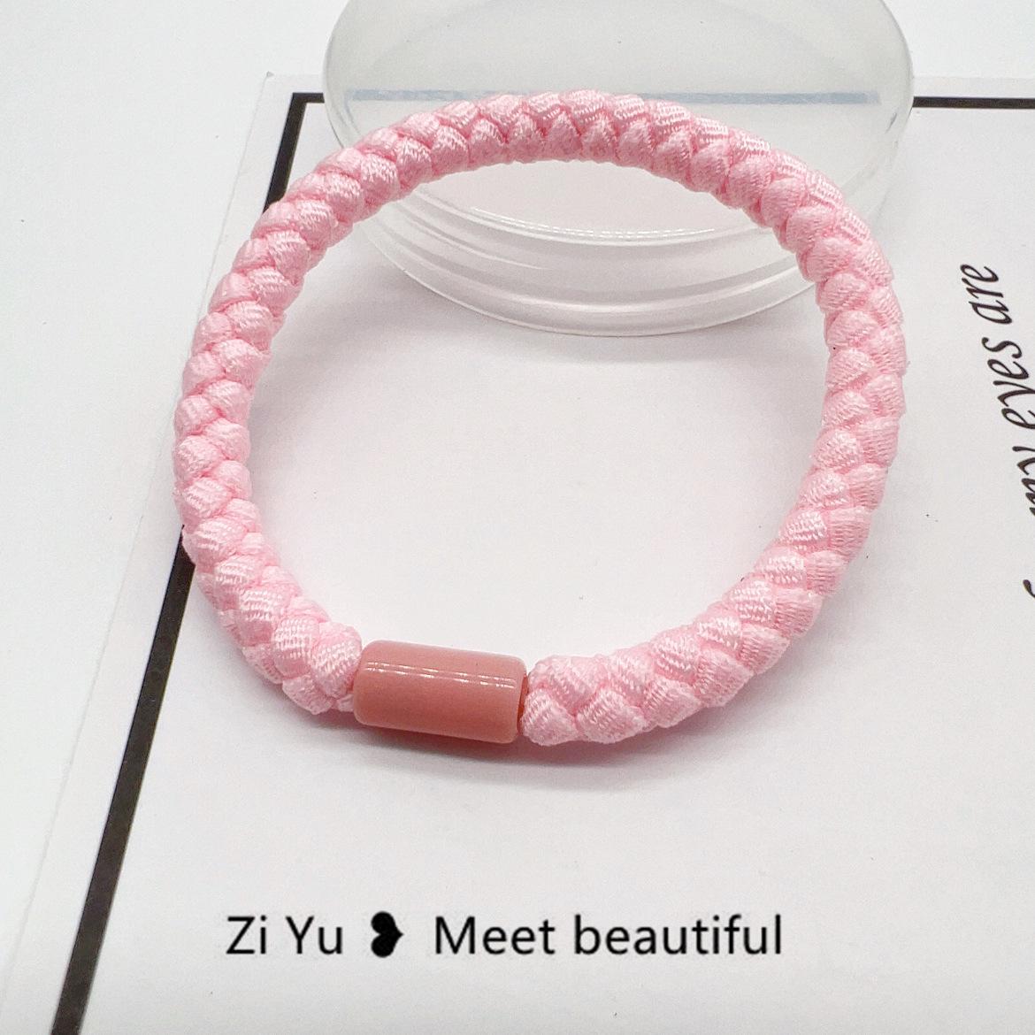 Резинки для волос в корейском стиле - разноцветные плетеные аксессуары для волос
Резинки для волос в корейском стиле - разноцветные плетеные аксессуары для волос