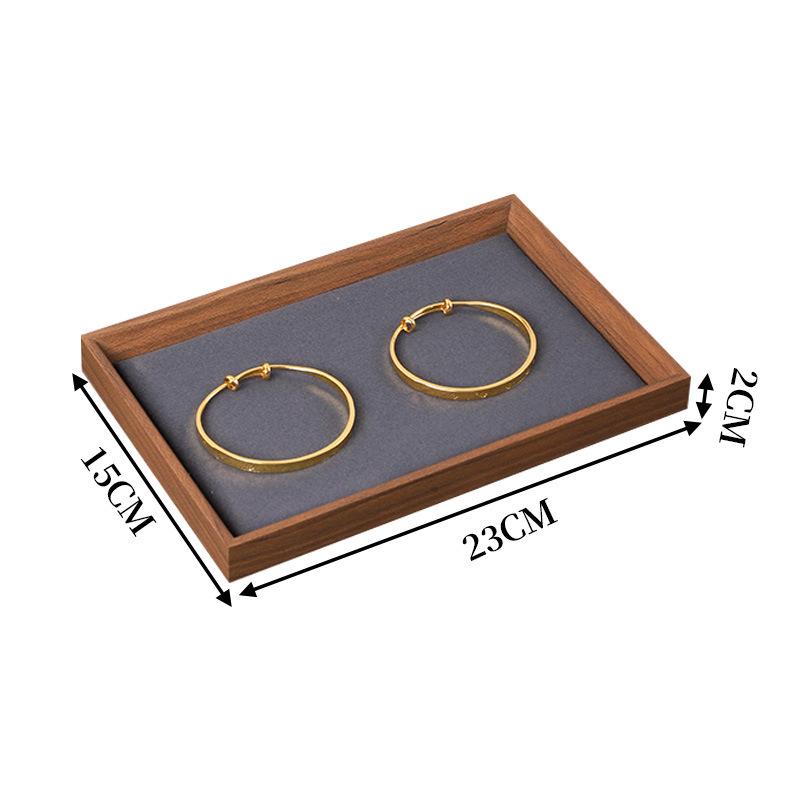 Jewelry Look Empty Tray Black Walnut Wooden Display Tray Jewelry Storage Bracelet Ornament Necklace білий
Jewelry Look Empty Tray Black Walnut Wooden Display Tray Jewelry Storage Bracelet Ornament Necklace білий