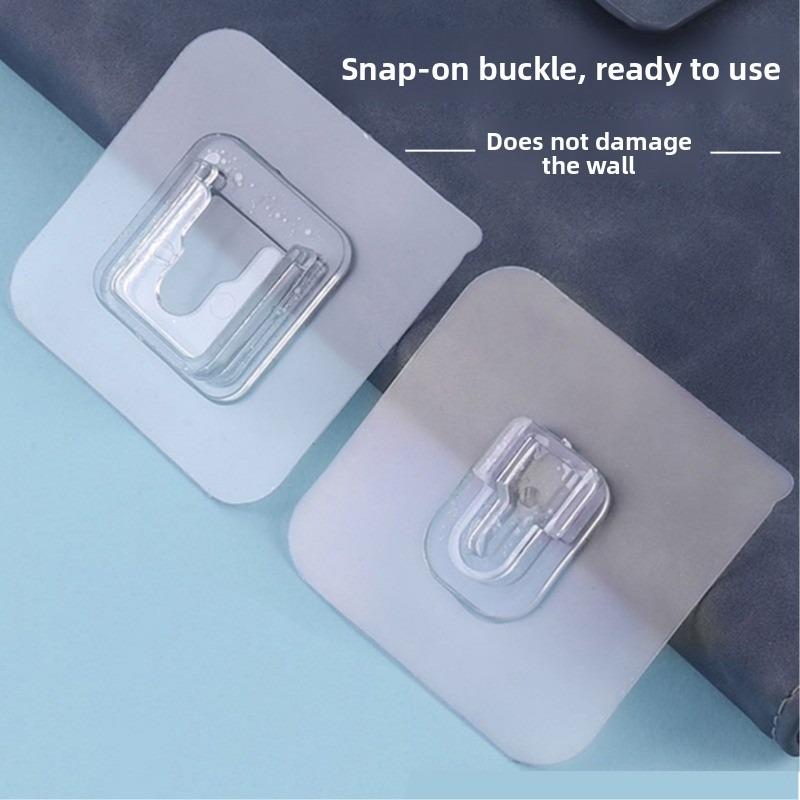 2 Set of items Fastener invisible Hook No drilling required Adhesive tape
2 Set of items Fastener invisible Hook No drilling required Adhesive tape