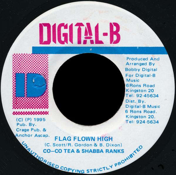 7inch Record COCOA TEA & SHABBA RANKS - Flag Flown High NONE Digital-B 1995 Jamaica Reggae, Ska & Dub Used
7inch Record COCOA TEA & SHABBA RANKS - Flag Flown High NONE Digital-B 1995 Jamaica Reggae, Ska & Dub Used