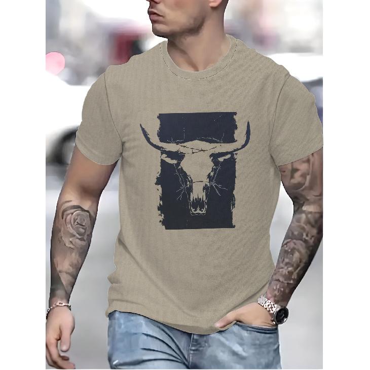 Summer European and American Amazon Cow Head Printed Men s round Neck Short Sleeve T T-shirt in Stock S
Summer European and American Amazon Cow Head Printed Men s round Neck Short Sleeve T T-shirt in Stock S