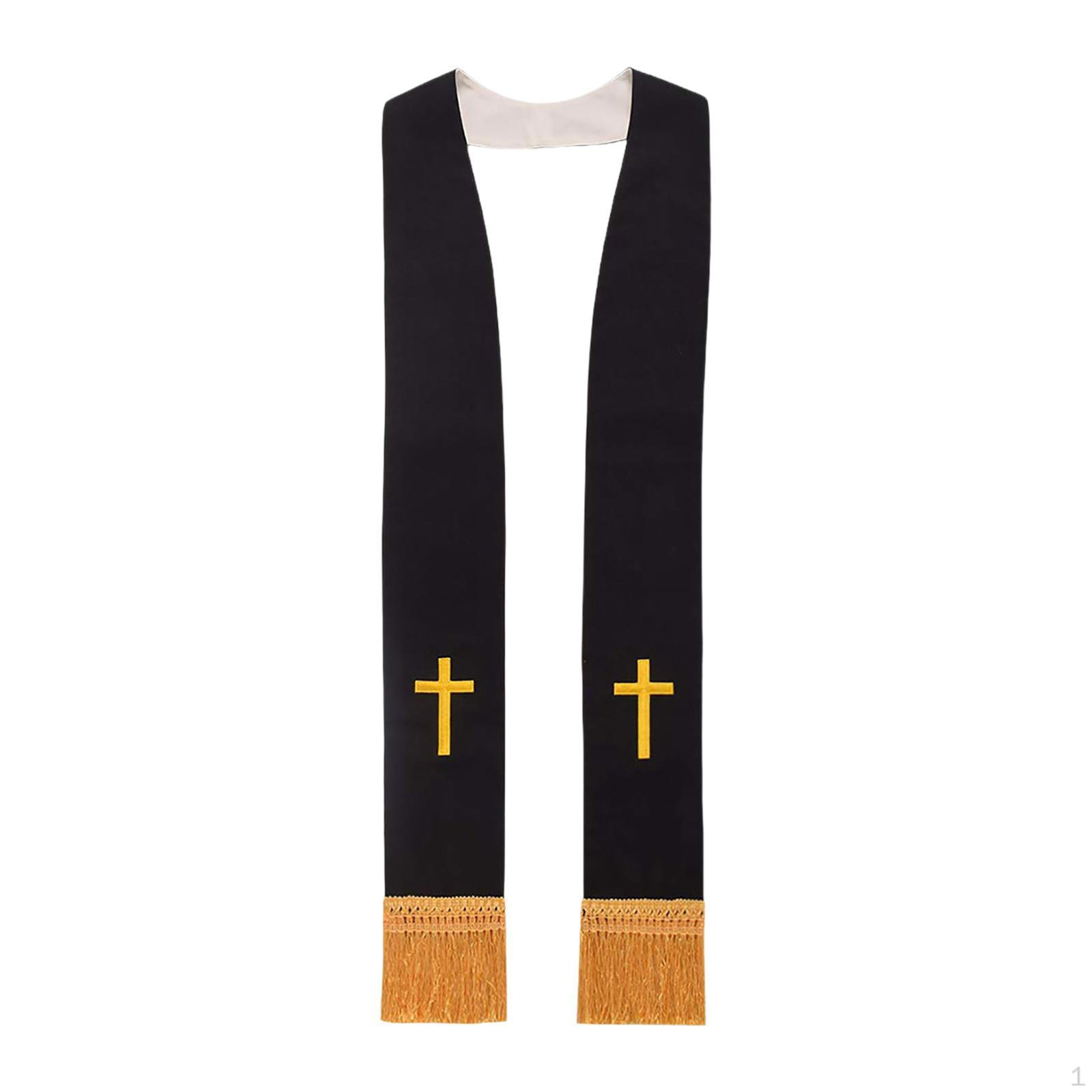 Clergy Mass Stole for Men Women,Officiant Wedding,Graduation чёрный
Clergy Mass Stole for Men Women,Officiant Wedding,Graduation чёрный