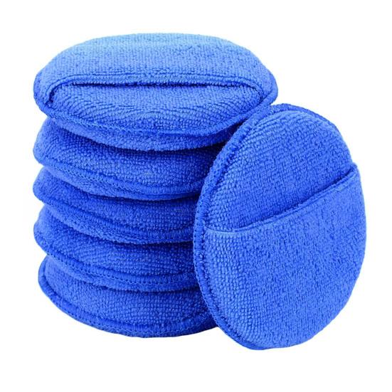 6Pcs 5 Inch Car Wax Sponge Set Scratch Resistant Applicator Pads Easy to Grip Superior Absorbency Car Care Polishing Pads 5inch синий
6Pcs 5 Inch Car Wax Sponge Set Scratch Resistant Applicator Pads Easy to Grip Superior Absorbency Car Care Polishing Pads 5inch синий