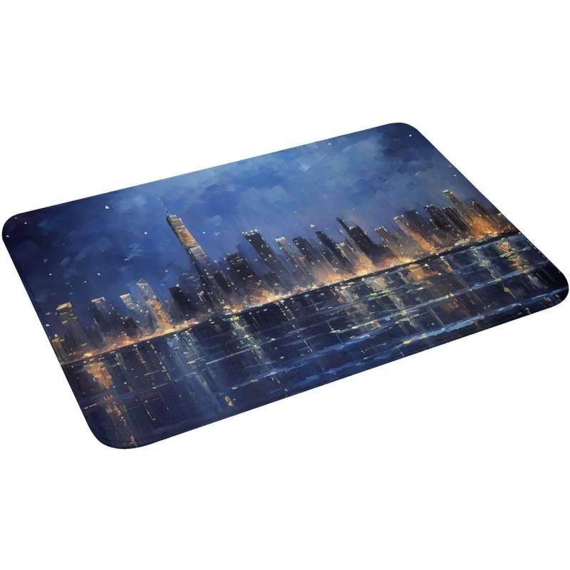 Night Scene Print Front Door Rug for Indoor Outdoor Entrance,Welcome Mat with Flannel Fabric 40x60cm
Night Scene Print Front Door Rug for Indoor Outdoor Entrance,Welcome Mat with Flannel Fabric 40x60cm