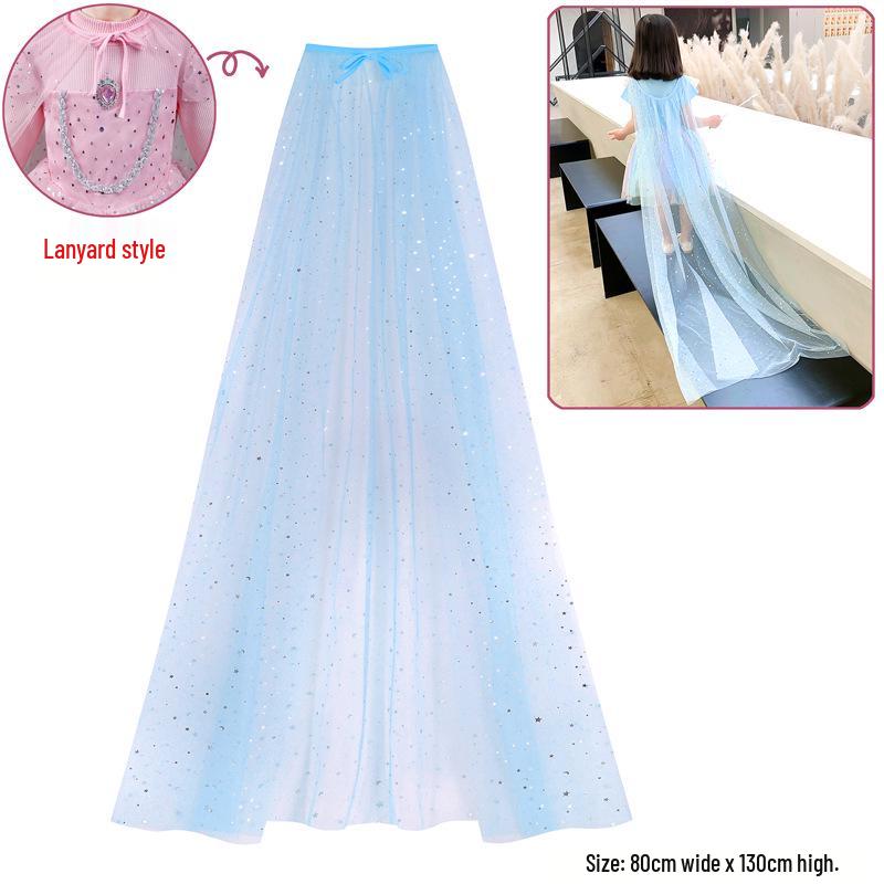 Костюм Принцеси Ельзи та Анни для дівчаток: плащ та фата One Size (fits girls aged 3-8)
Костюм Принцеси Ельзи та Анни для дівчаток: плащ та фата One Size (fits girls aged 3-8)