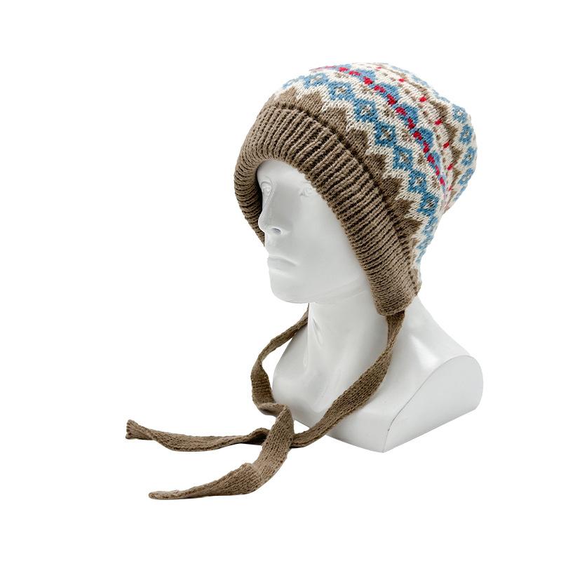 Вязаная шапка в стиле Фэр-Айл, женская зимняя ретро, двухцелевая шапка-мешок, теплая шерстяная шапка, шапка-ушанка, шапка для снега M(56-58cm)
Вязаная шапка в стиле Фэр-Айл, женская зимняя ретро, двухцелевая шапка-мешок, теплая шерстяная шапка, шапка-ушанка, шапка для снега M(56-58cm)