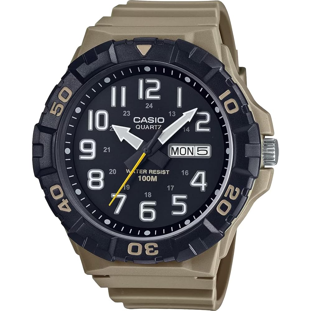 Casio Standard Big Face Quartz Watch MRW-210H-5AV Men s Khaki Overseas Model
Casio Standard Big Face Quartz Watch MRW-210H-5AV Men s Khaki Overseas Model