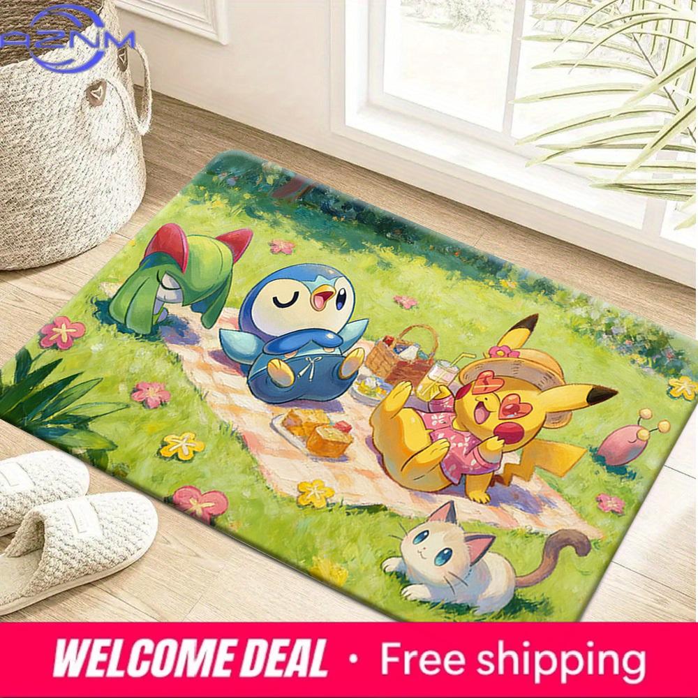 Pokemon Cute Characters Picnic Print Non-slip Doormat, Soft Absorbent Floor Rug for Home Decor 40cm x 60cm
Pokemon Cute Characters Picnic Print Non-slip Doormat, Soft Absorbent Floor Rug for Home Decor 40cm x 60cm