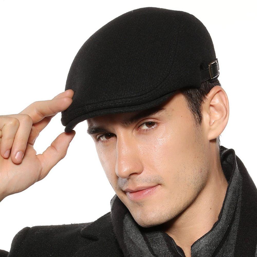 Plaid Check Pattern Beret Retro Male Hat Simple British Style Woolen Beret Outdoor Style 4
Plaid Check Pattern Beret Retro Male Hat Simple British Style Woolen Beret Outdoor Style 4