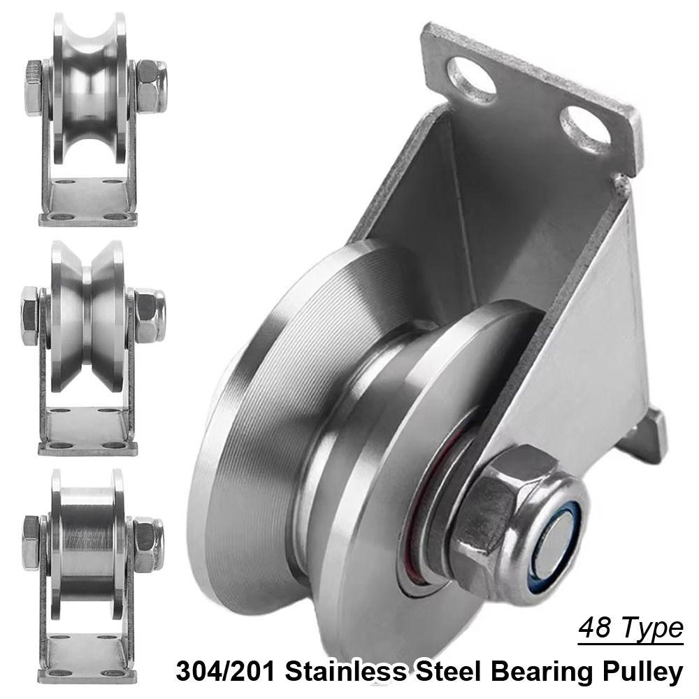 1Pcs Track Wheel Sliding Door Rollers 304/201 Stainless Steel Rigid Caster Home Hardware 201 48V
1Pcs Track Wheel Sliding Door Rollers 304/201 Stainless Steel Rigid Caster Home Hardware 201 48V