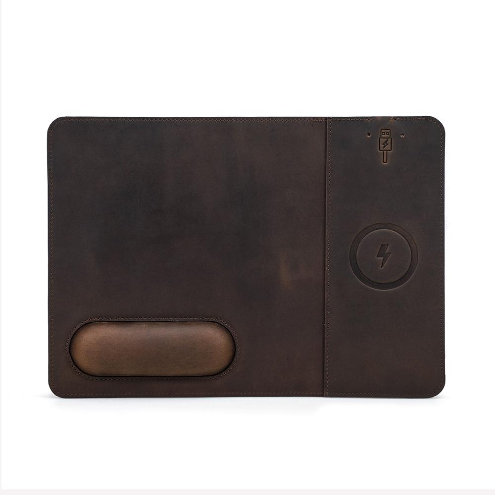 Mouse Pad with 15W Phone Wireless Fast Chargers Genuine Leather Charging Mouse Mat for PC Computer Laptops Office Accessories 60x40 cm
Mouse Pad with 15W Phone Wireless Fast Chargers Genuine Leather Charging Mouse Mat for PC Computer Laptops Office Accessories 60x40 cm