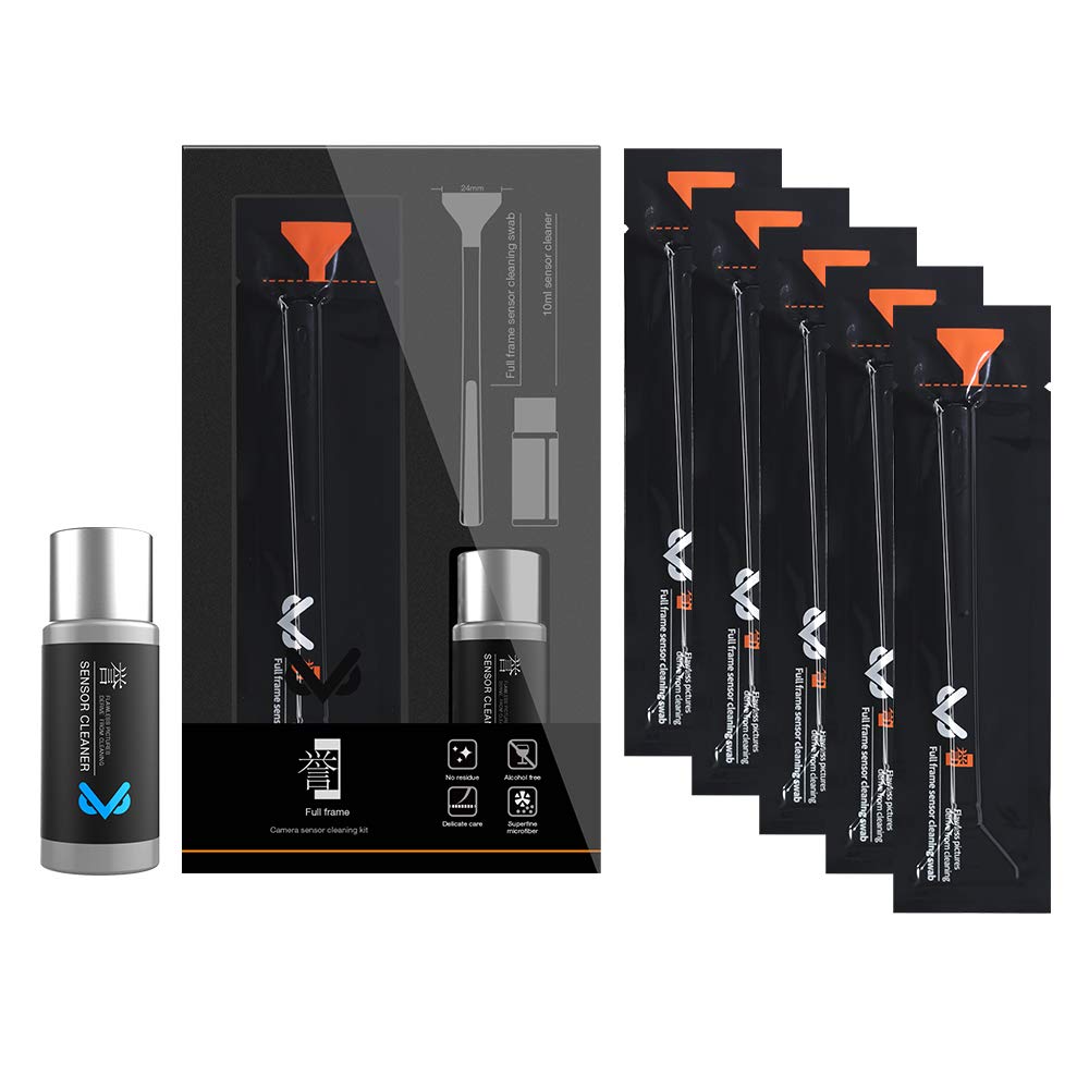 VSGO Camera Cleaning Supplies Sensor Only Size Kit (New Package) (Full (with Cleaner) VS-S03-E) чёрный
VSGO Camera Cleaning Supplies Sensor Only Size Kit (New Package) (Full (with Cleaner) VS-S03-E) чёрный