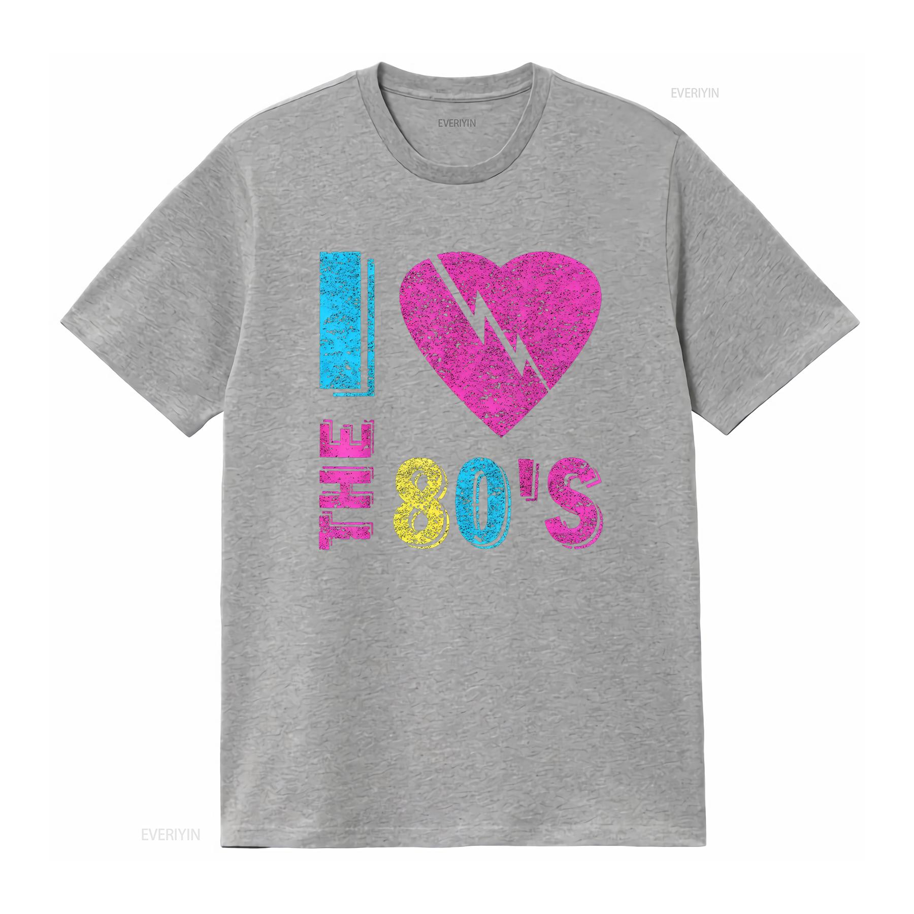 I love The 80 S T Shirt 90 costume Party vintage Washed Top For Everyday Wear Versatile homme designer clothes fashion Casual S
I love The 80 S T Shirt 90 costume Party vintage Washed Top For Everyday Wear Versatile homme designer clothes fashion Casual S