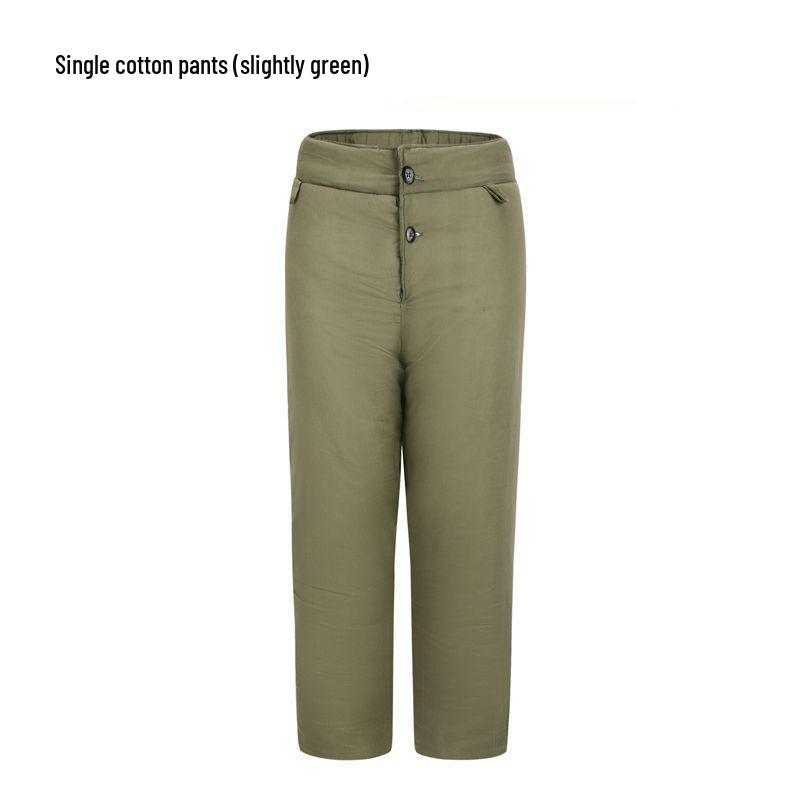 Thickened Cotton Jacket & Pants Set for Autumn/Winter - Green, Old Style Cold Storage Workwear One Size (up to 180 kg)
Thickened Cotton Jacket & Pants Set for Autumn/Winter - Green, Old Style Cold Storage Workwear One Size (up to 180 kg)