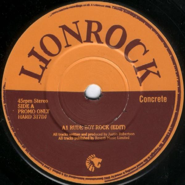 7inch Record LIONROCK Rude Boy Rock HARD317DJPROMO Concrete 1998 UK Dance Electronica Used
7inch Record LIONROCK Rude Boy Rock HARD317DJPROMO Concrete 1998 UK Dance Electronica Used