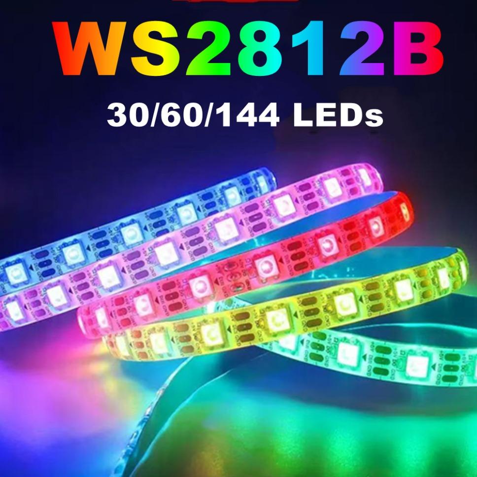 WS2812B 5050 RGBIC Умная светодиодная лента WS2812 Индивидуально адресуемая ИС 30/60/144 пикселей/светодиодов/м Свет DC5V Черный Белый IP30/65/67 White PCB&IP30 30LEDs&0.5m
WS2812B 5050 RGBIC Умная светодиодная лента WS2812 Индивидуально адресуемая ИС 30/60/144 пикселей/светодиодов/м Свет DC5V Черный Белый IP30/65/67 White PCB&IP30 30LEDs&0.5m