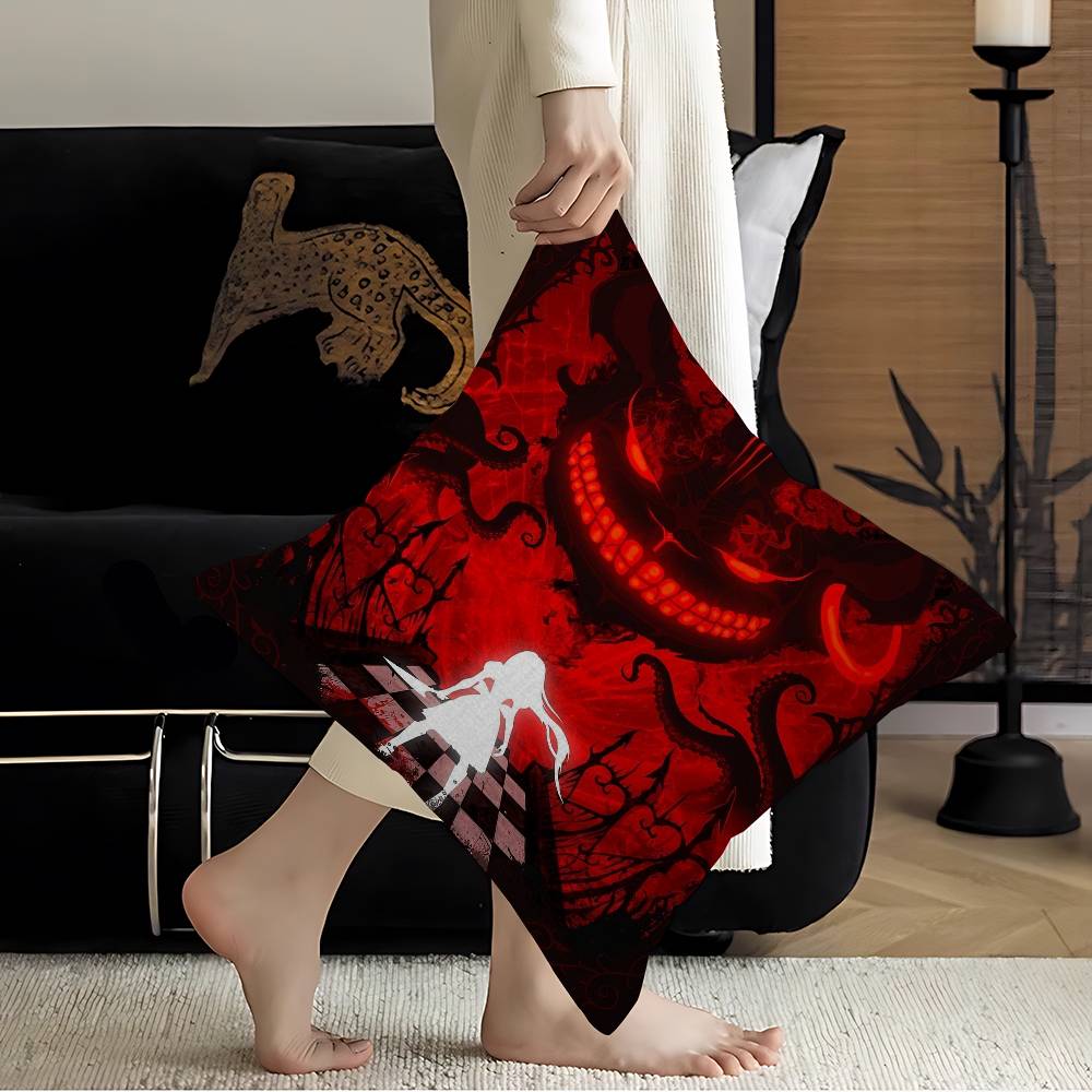 Horror Game AAlice MMadness RReturns Pillow Covers Cartoon Sofa Decorative Home Doublesided Short Plush Cute Cushion 30x30 cm
Horror Game AAlice MMadness RReturns Pillow Covers Cartoon Sofa Decorative Home Doublesided Short Plush Cute Cushion 30x30 cm