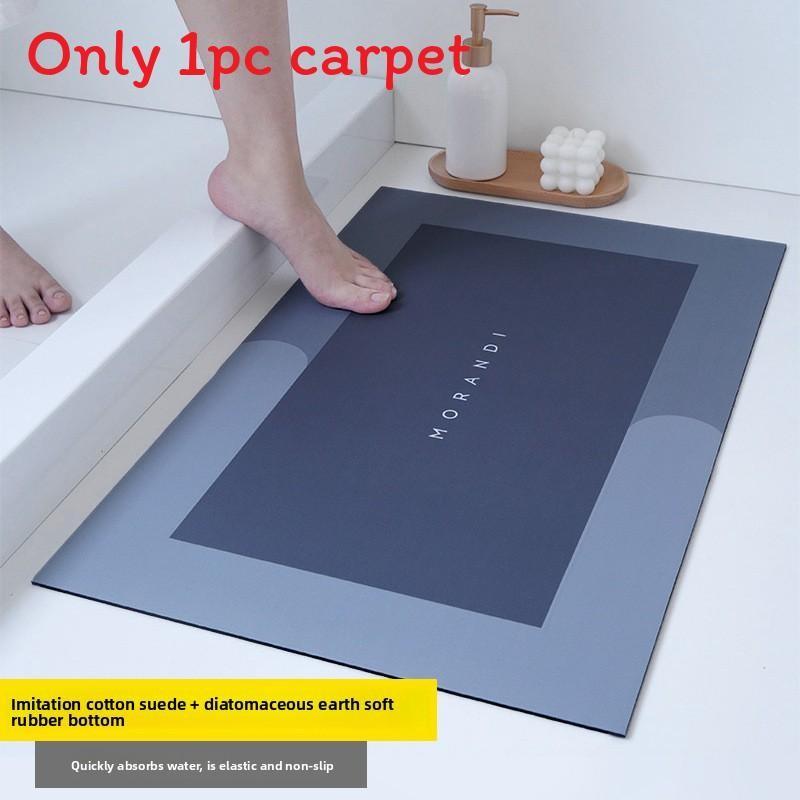 Simple Rectangular Letter Printed Diatom Mud Cushion Kitchen Toilet Carpet Morandi Blue,45x70CM
Simple Rectangular Letter Printed Diatom Mud Cushion Kitchen Toilet Carpet Morandi Blue,45x70CM