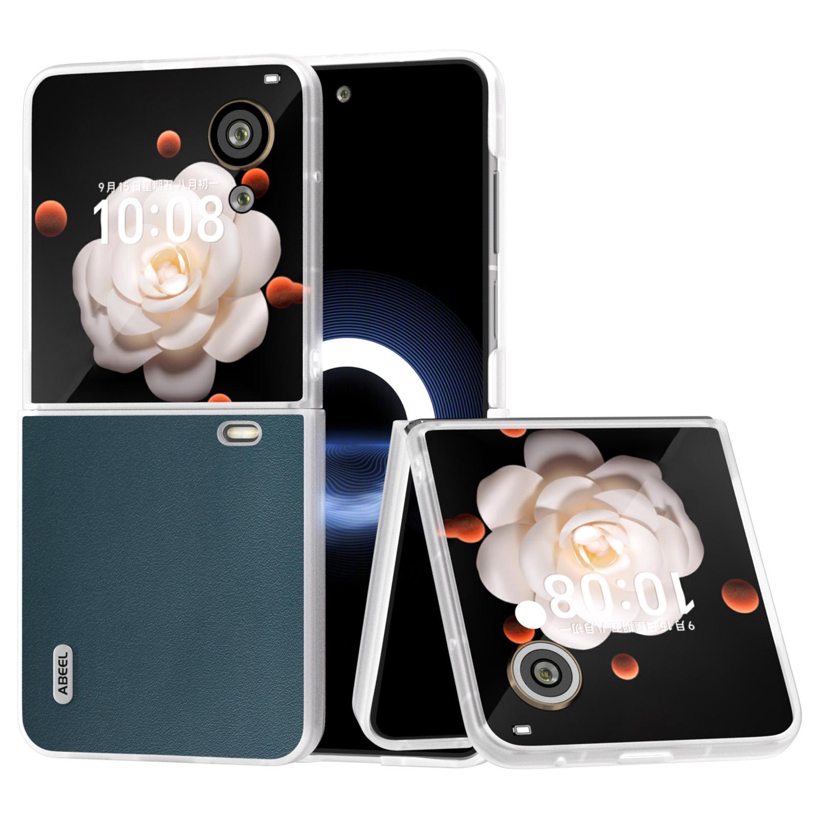 For Honor Magic V Flip 5G Case Clear Matte Edge Genuine Cow Leather+PC Phone Shell Green
For Honor Magic V Flip 5G Case Clear Matte Edge Genuine Cow Leather+PC Phone Shell Green