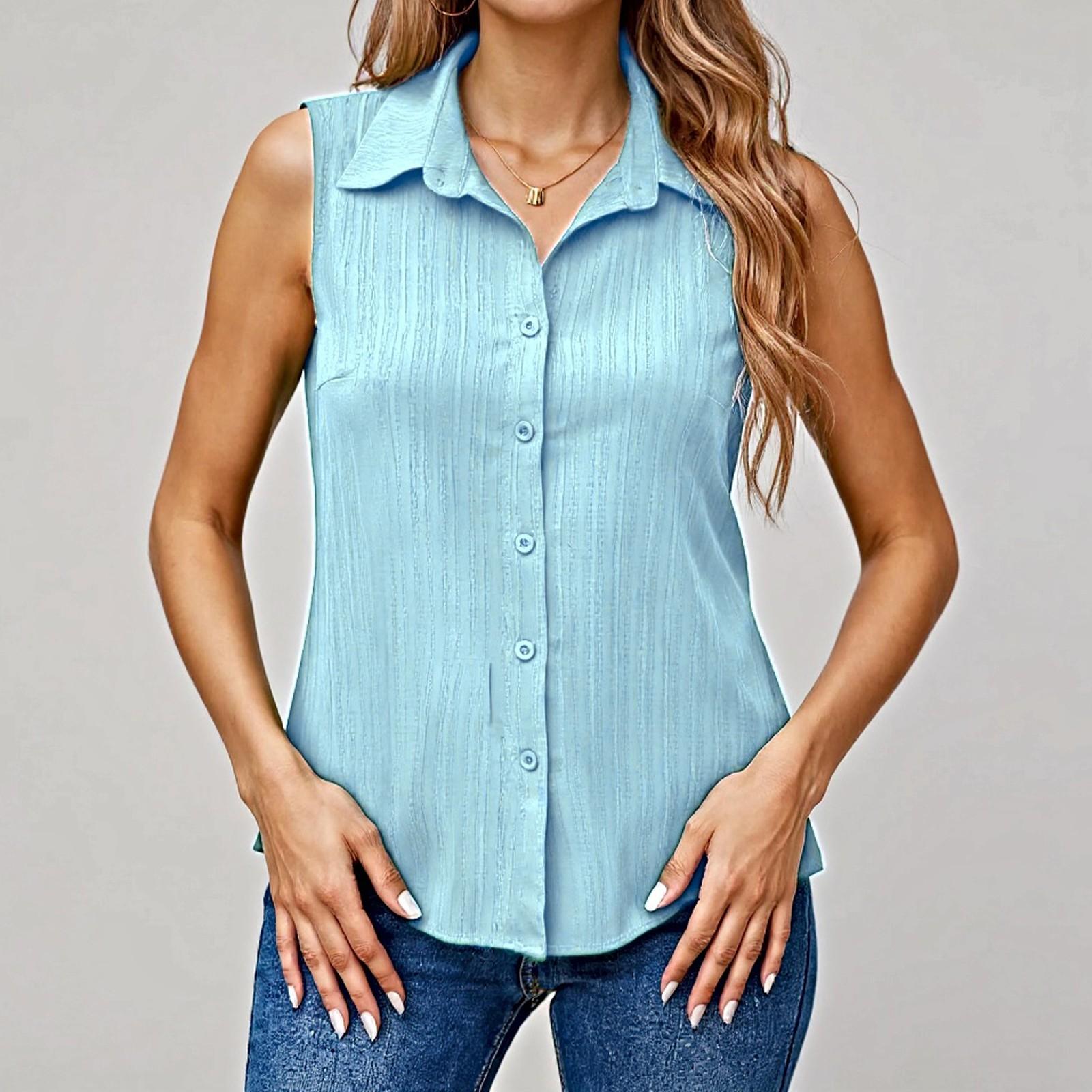 Sleeveless Shirts For Women Cute Print Graphic Tees Blouses Casual Plus Size Basic Tops Pullover L небо синє кольору
Sleeveless Shirts For Women Cute Print Graphic Tees Blouses Casual Plus Size Basic Tops Pullover L небо синє кольору