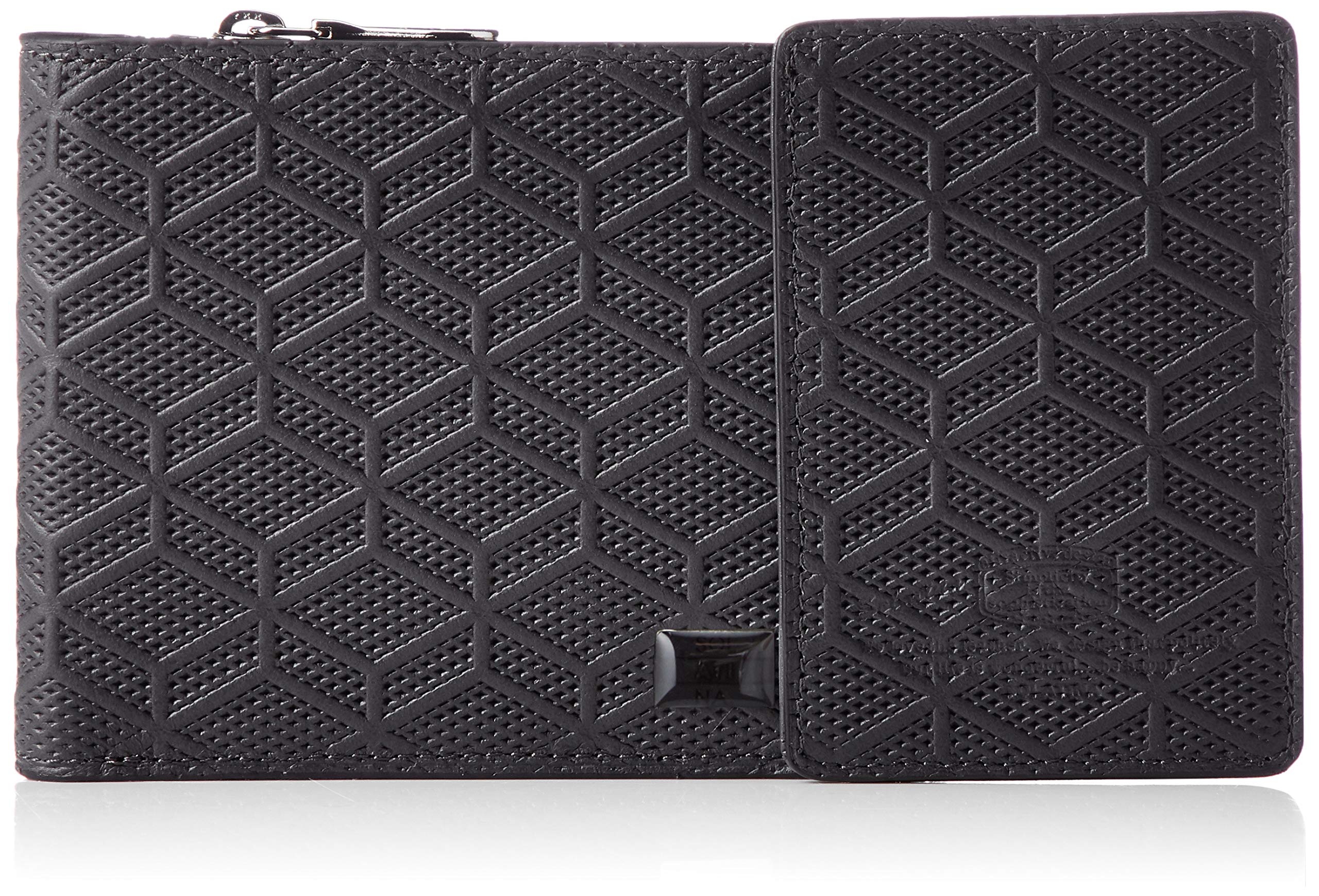 Складной кошелек Soratina с фрактальной итальянской кожей с тиснением и отделением для проездного, черный
Складной кошелек Soratina с фрактальной итальянской кожей с тиснением и отделением для проездного, черный