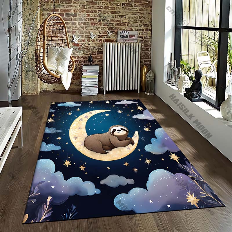 Sizes Sloth Animal Pattern Rug Carpet for Living Room Bathroom Mat Creative Doormat Carpet for Bedroom Home Decor 40x60cm
Sizes Sloth Animal Pattern Rug Carpet for Living Room Bathroom Mat Creative Doormat Carpet for Bedroom Home Decor 40x60cm