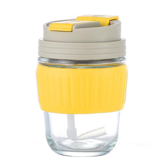 Дорожная кружка, противоожоговое уплотнительное силиконовое кольцо, нагревающаяся крышка, нестойкая нескользящая герметичная питьевая вода жёлтый
Дорожная кружка, противоожоговое уплотнительное силиконовое кольцо, нагревающаяся крышка, нестойкая нескользящая герметичная питьевая вода жёлтый