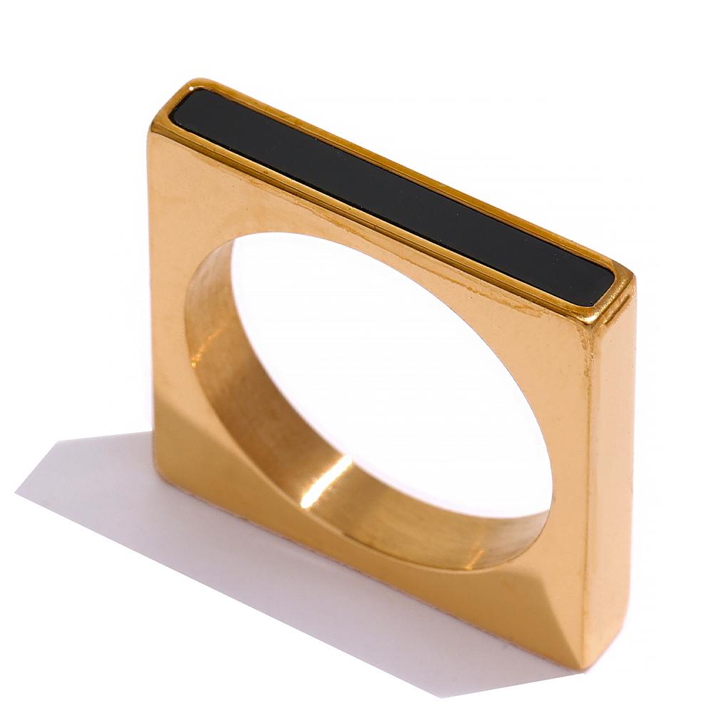 Yhpup Minimalist Geometric Square Stainless Steel Ring Acrylic Fashion Simple Temperament Occident Ring for Women Jewelry 8
Yhpup Minimalist Geometric Square Stainless Steel Ring Acrylic Fashion Simple Temperament Occident Ring for Women Jewelry 8